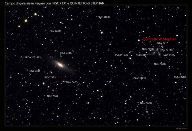 NGC7331e QUINTETTO DI STEPHAN NA